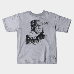 Ever notice - Gran Torino Classy Clint Kids T-Shirt